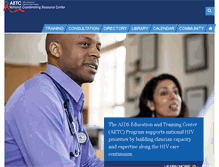 Tablet Screenshot of aidsetc.org